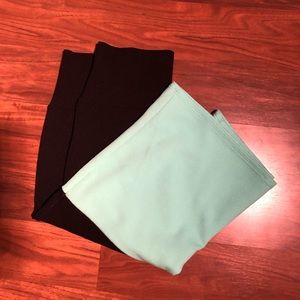 Color block pencil skirt